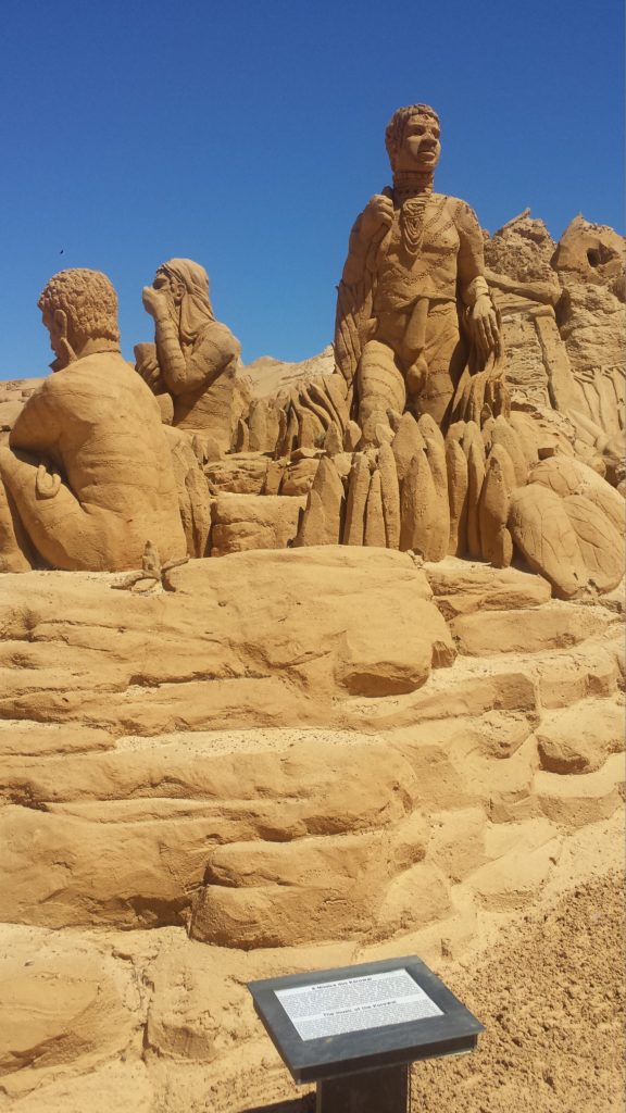 Visit the Fantastic Sand Sculptures near Lagoa