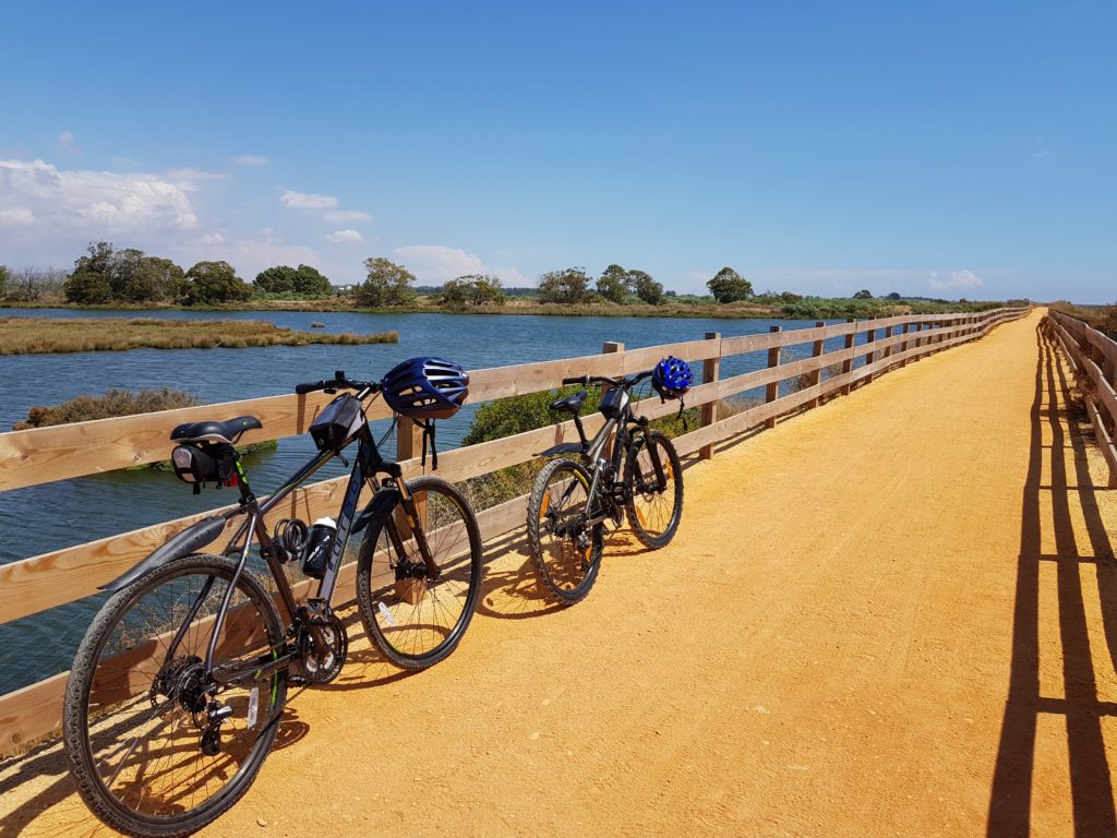 Hire our bicycles & ride through the beautiful unspoilt Ria Formosa whilst exploring the area